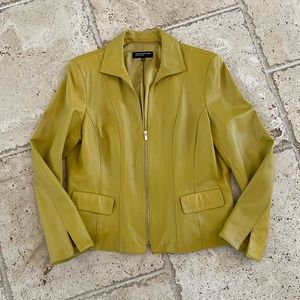 Jones New York leather jacket